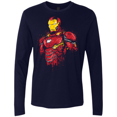 T-Shirts Midnight Navy / S Infinity Iron Men's Premium Long Sleeve