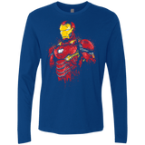 T-Shirts Royal / S Infinity Iron Men's Premium Long Sleeve