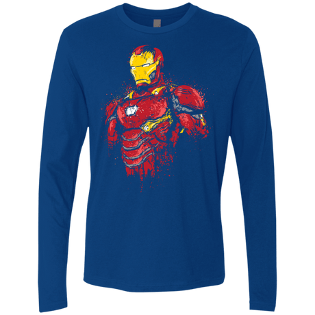 T-Shirts Royal / S Infinity Iron Men's Premium Long Sleeve