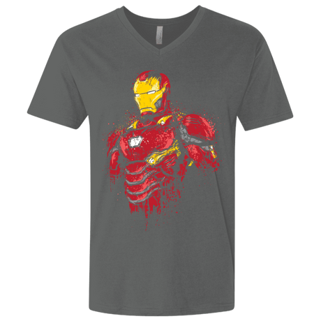 T-Shirts Heavy Metal / X-Small Infinity Iron Men's Premium V-Neck