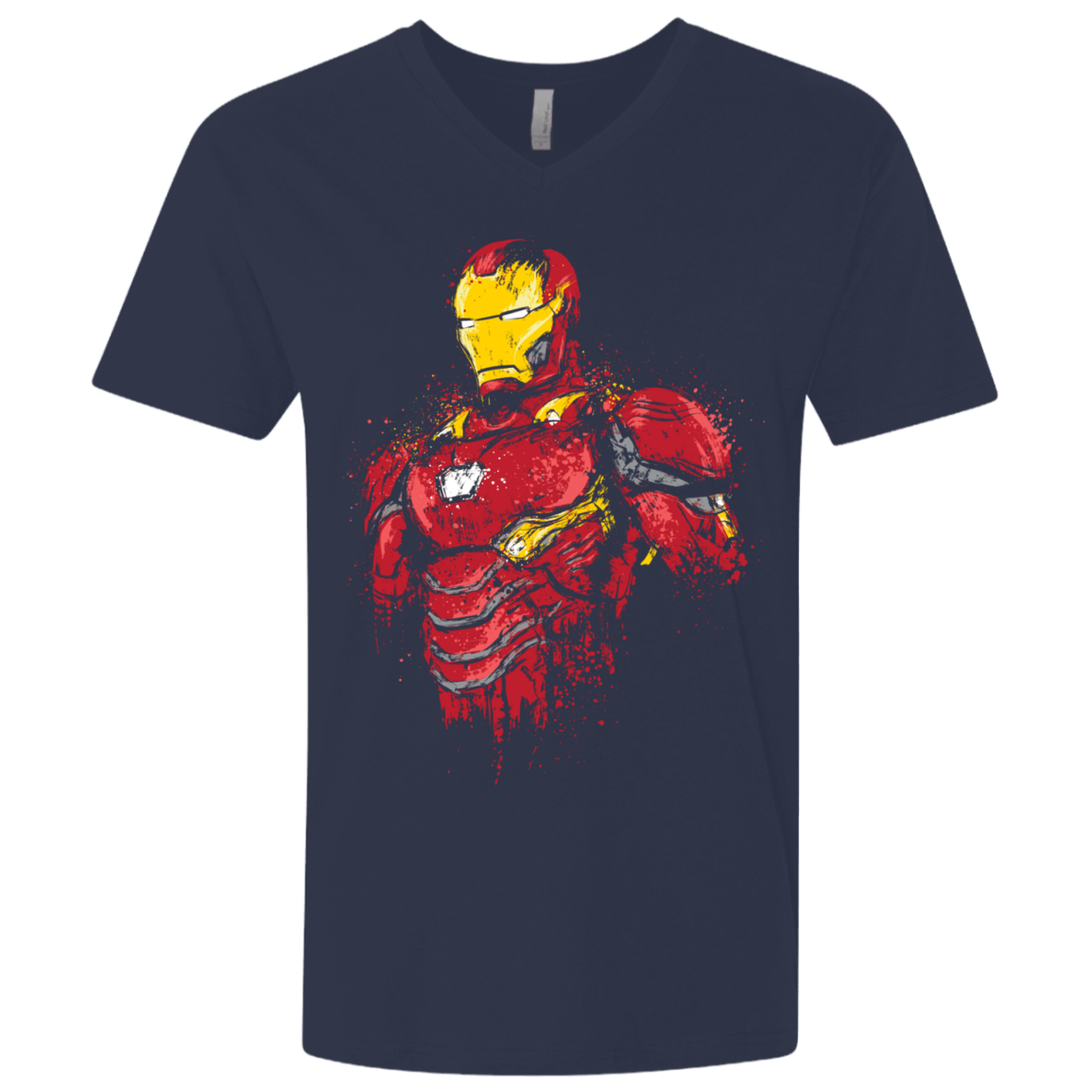 T-Shirts Midnight Navy / X-Small Infinity Iron Men's Premium V-Neck