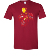 T-Shirts Cardinal Red / S Infinity Iron Men's Semi-Fitted Softstyle
