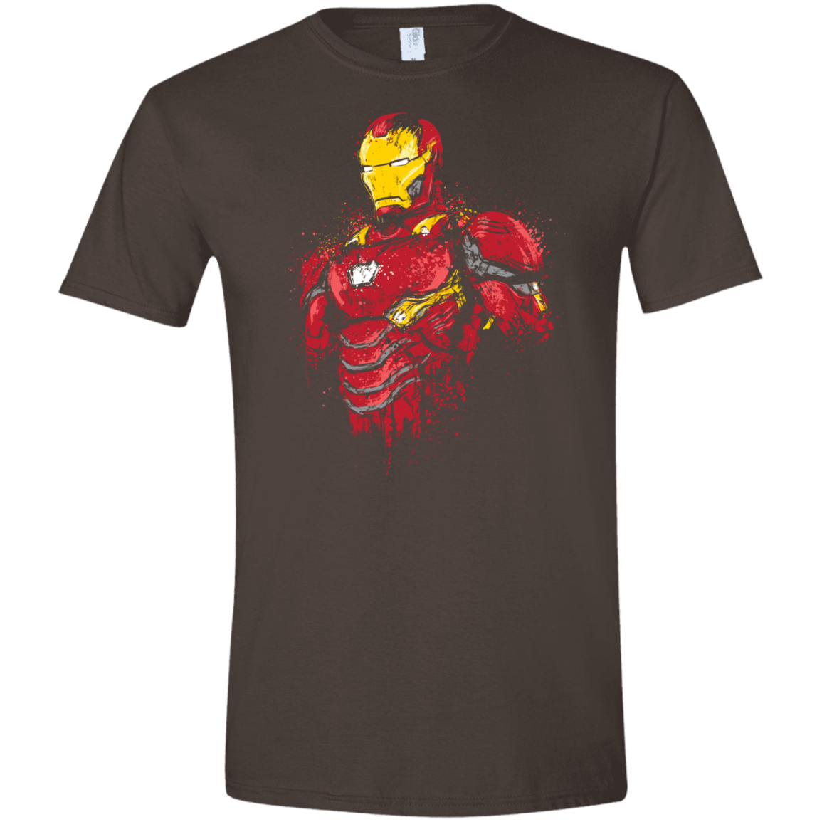 T-Shirts Dark Chocolate / S Infinity Iron Men's Semi-Fitted Softstyle