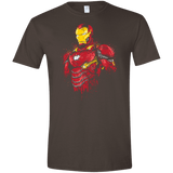 T-Shirts Dark Chocolate / S Infinity Iron Men's Semi-Fitted Softstyle