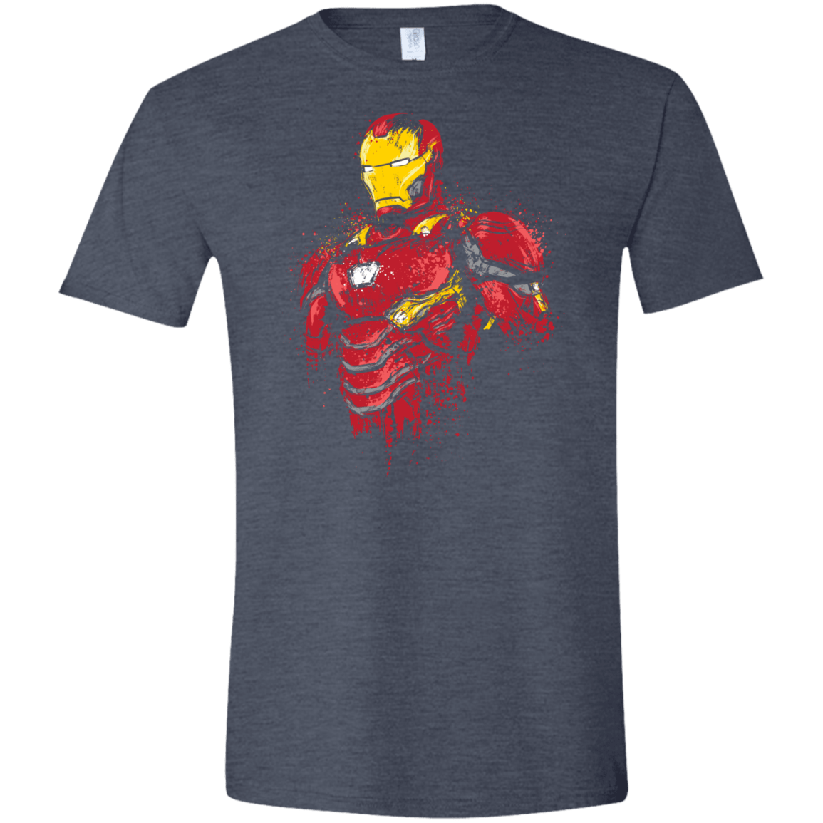 T-Shirts Heather Navy / S Infinity Iron Men's Semi-Fitted Softstyle