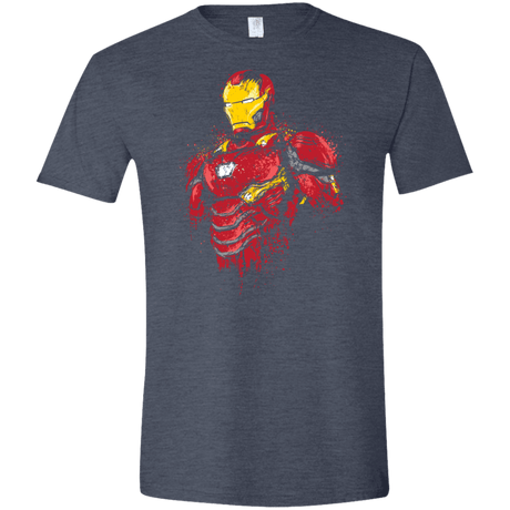T-Shirts Heather Navy / S Infinity Iron Men's Semi-Fitted Softstyle