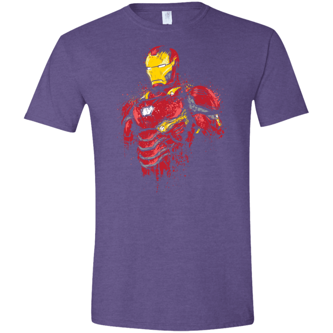 T-Shirts Heather Purple / S Infinity Iron Men's Semi-Fitted Softstyle