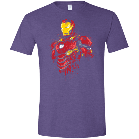 T-Shirts Heather Purple / S Infinity Iron Men's Semi-Fitted Softstyle