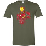 T-Shirts Military Green / S Infinity Iron Men's Semi-Fitted Softstyle