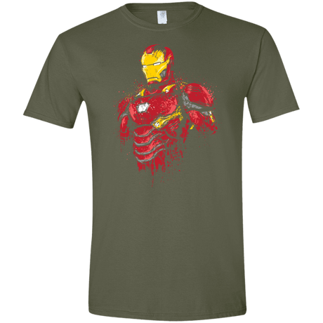 T-Shirts Military Green / S Infinity Iron Men's Semi-Fitted Softstyle