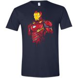 T-Shirts Navy / X-Small Infinity Iron Men's Semi-Fitted Softstyle