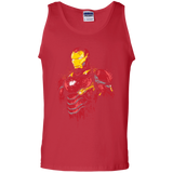 T-Shirts Red / S Infinity Iron Men's Tank Top