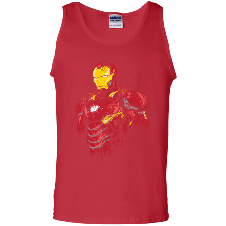 T-Shirts Red / S Infinity Iron Men's Tank Top