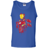 T-Shirts Royal / S Infinity Iron Men's Tank Top