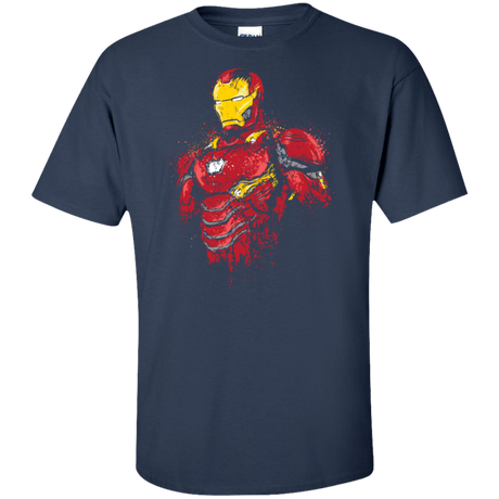 T-Shirts Navy / XLT Infinity Iron Tall T-Shirt
