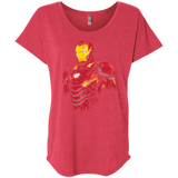 T-Shirts Vintage Red / X-Small Infinity Iron Triblend Dolman Sleeve