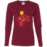 T-Shirts Cardinal / S Infinity Iron Women's Long Sleeve T-Shirt