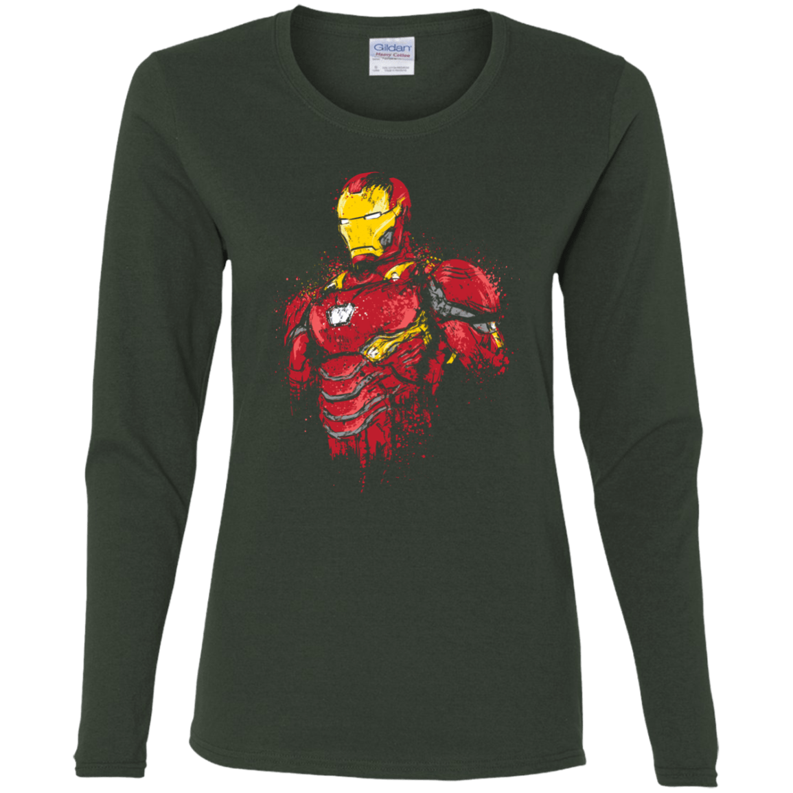 T-Shirts Forest / S Infinity Iron Women's Long Sleeve T-Shirt