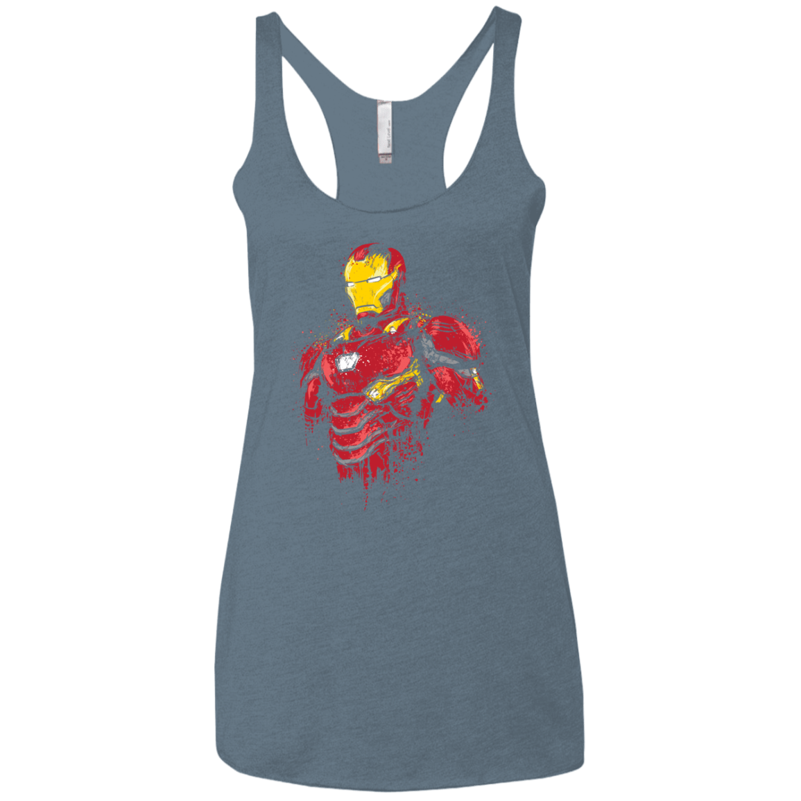 T-Shirts Indigo / X-Small Infinity Iron Women's Triblend Racerback Tank