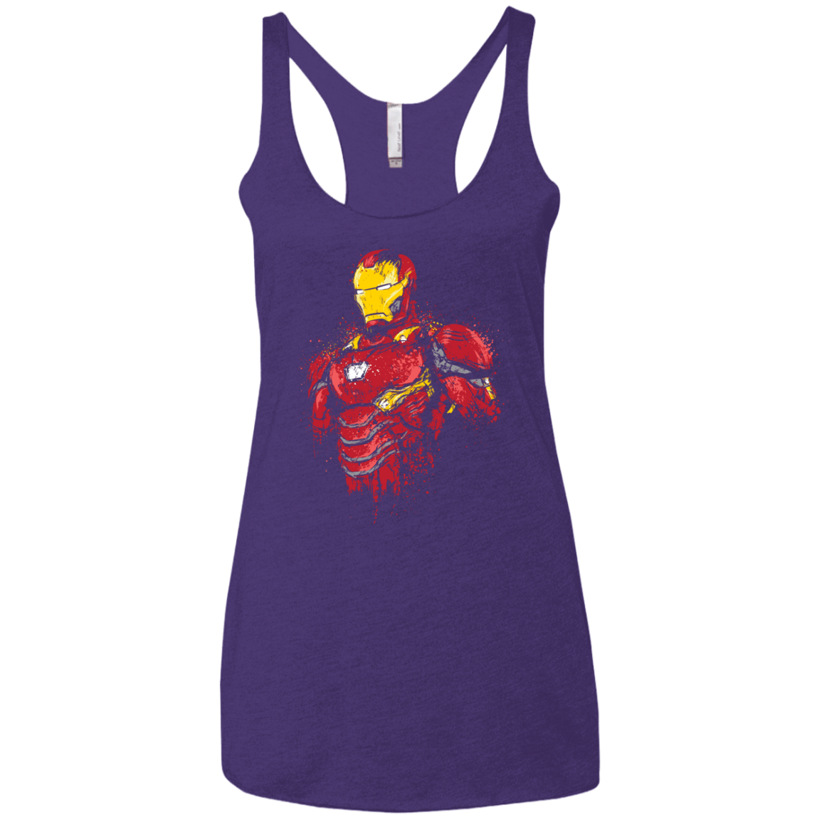 T-Shirts Purple Rush / X-Small Infinity Iron Women's Triblend Racerback Tank