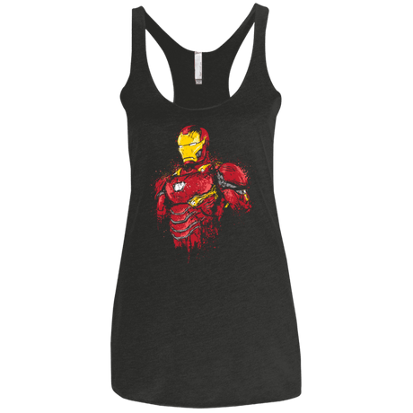 T-Shirts Vintage Black / X-Small Infinity Iron Women's Triblend Racerback Tank