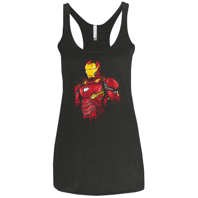T-Shirts Vintage Black / X-Small Infinity Iron Women's Triblend Racerback Tank