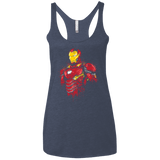 T-Shirts Vintage Navy / X-Small Infinity Iron Women's Triblend Racerback Tank