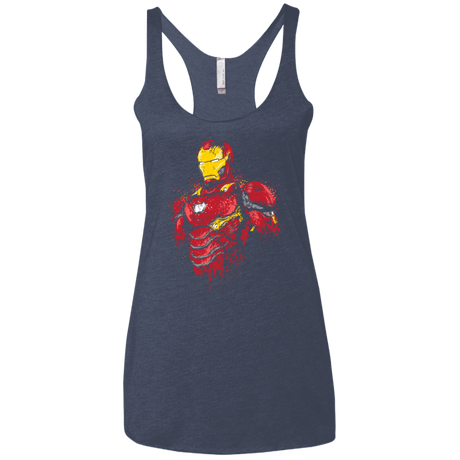 T-Shirts Vintage Navy / X-Small Infinity Iron Women's Triblend Racerback Tank