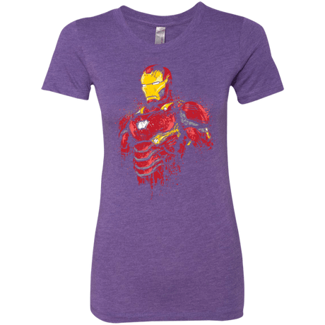 T-Shirts Purple Rush / S Infinity Iron Women's Triblend T-Shirt