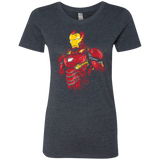 T-Shirts Vintage Navy / S Infinity Iron Women's Triblend T-Shirt