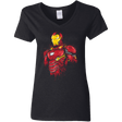 T-Shirts Black / S Infinity Iron Women's V-Neck T-Shirt