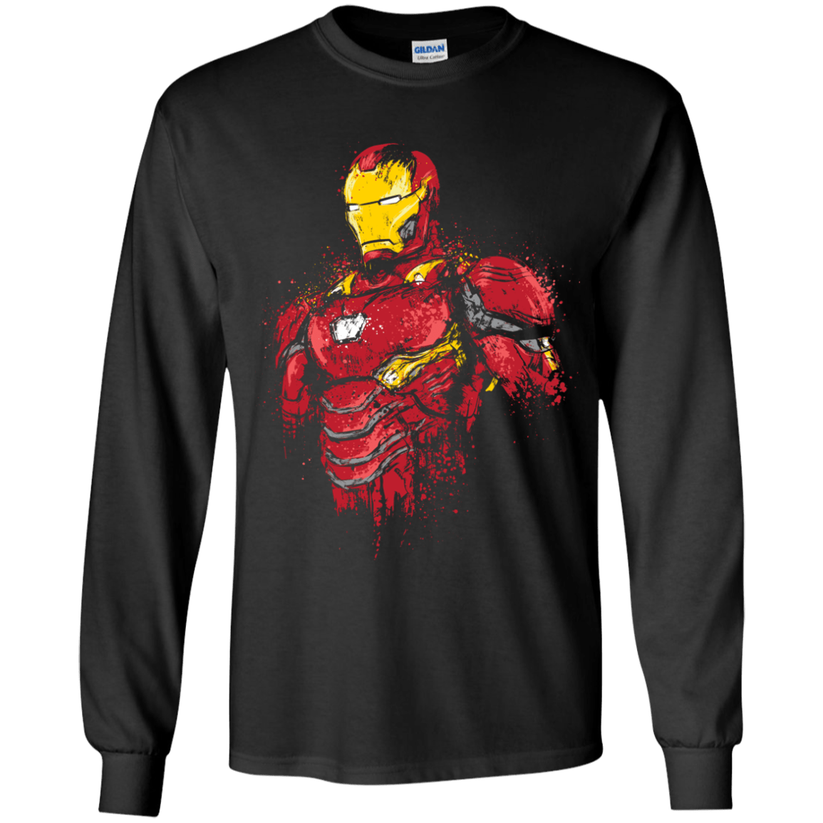 T-Shirts Black / YS Infinity Iron Youth Long Sleeve T-Shirt