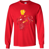 T-Shirts Red / YS Infinity Iron Youth Long Sleeve T-Shirt