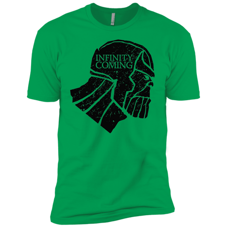 T-Shirts Kelly Green / YXS Infinity is coming Boys Premium T-Shirt