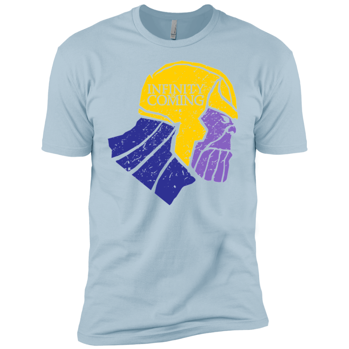 T-Shirts Light Blue / YXS Infinity is Coming Boys Premium T-Shirt