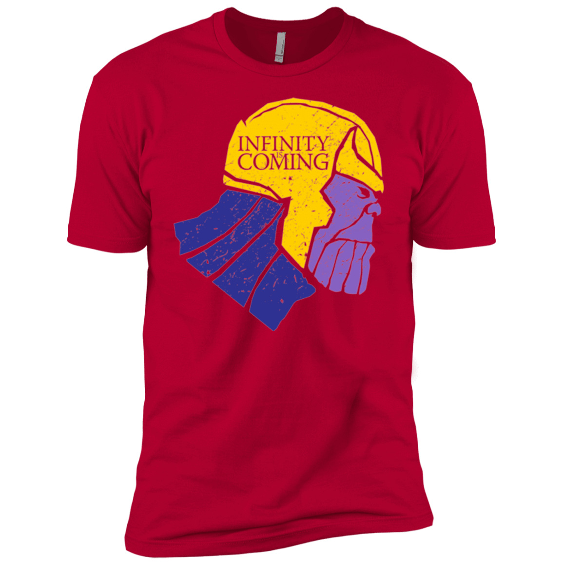 T-Shirts Red / YXS Infinity is Coming Boys Premium T-Shirt