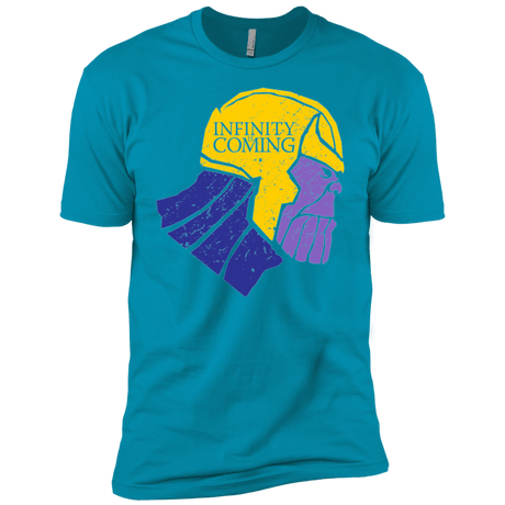 T-Shirts Turquoise / YXS Infinity is Coming Boys Premium T-Shirt