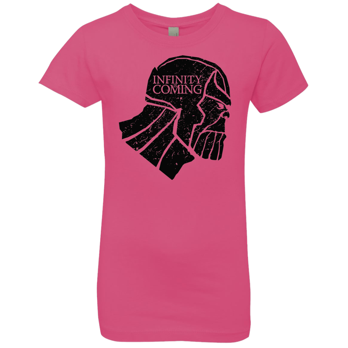 T-Shirts Hot Pink / YXS Infinity is coming Girls Premium T-Shirt