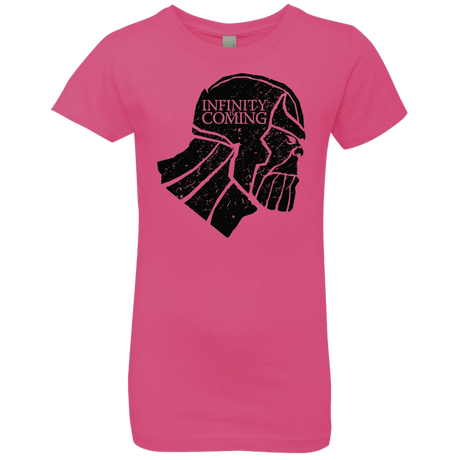 T-Shirts Hot Pink / YXS Infinity is coming Girls Premium T-Shirt