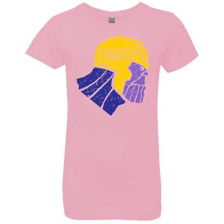 T-Shirts Light Pink / YXS Infinity is Coming Girls Premium T-Shirt