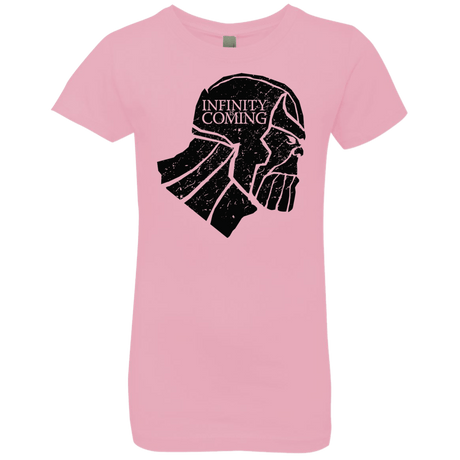 T-Shirts Light Pink / YXS Infinity is coming Girls Premium T-Shirt