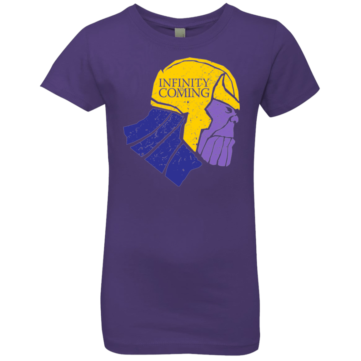 T-Shirts Purple Rush / YXS Infinity is Coming Girls Premium T-Shirt
