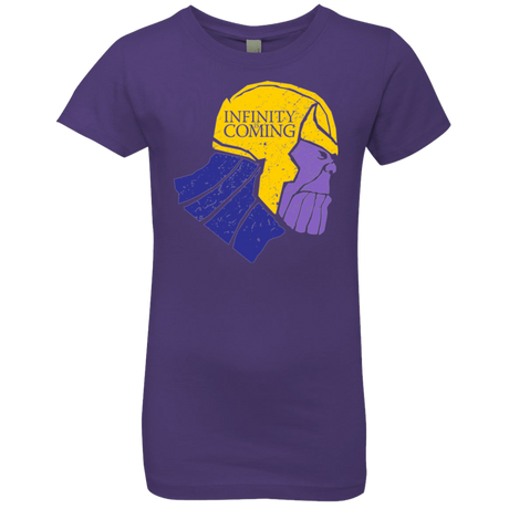 T-Shirts Purple Rush / YXS Infinity is Coming Girls Premium T-Shirt