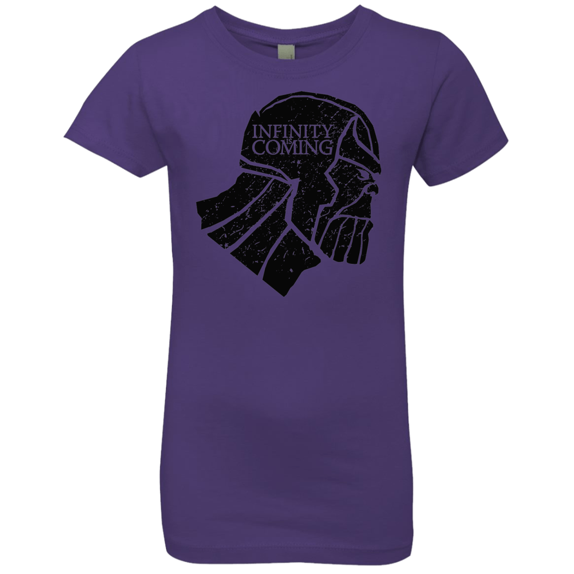 T-Shirts Purple Rush / YXS Infinity is coming Girls Premium T-Shirt