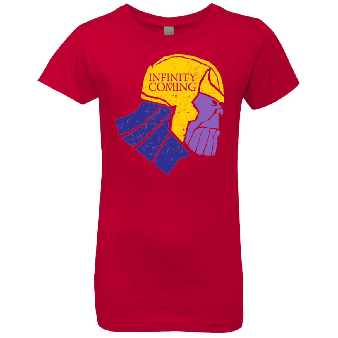 T-Shirts Red / YXS Infinity is Coming Girls Premium T-Shirt