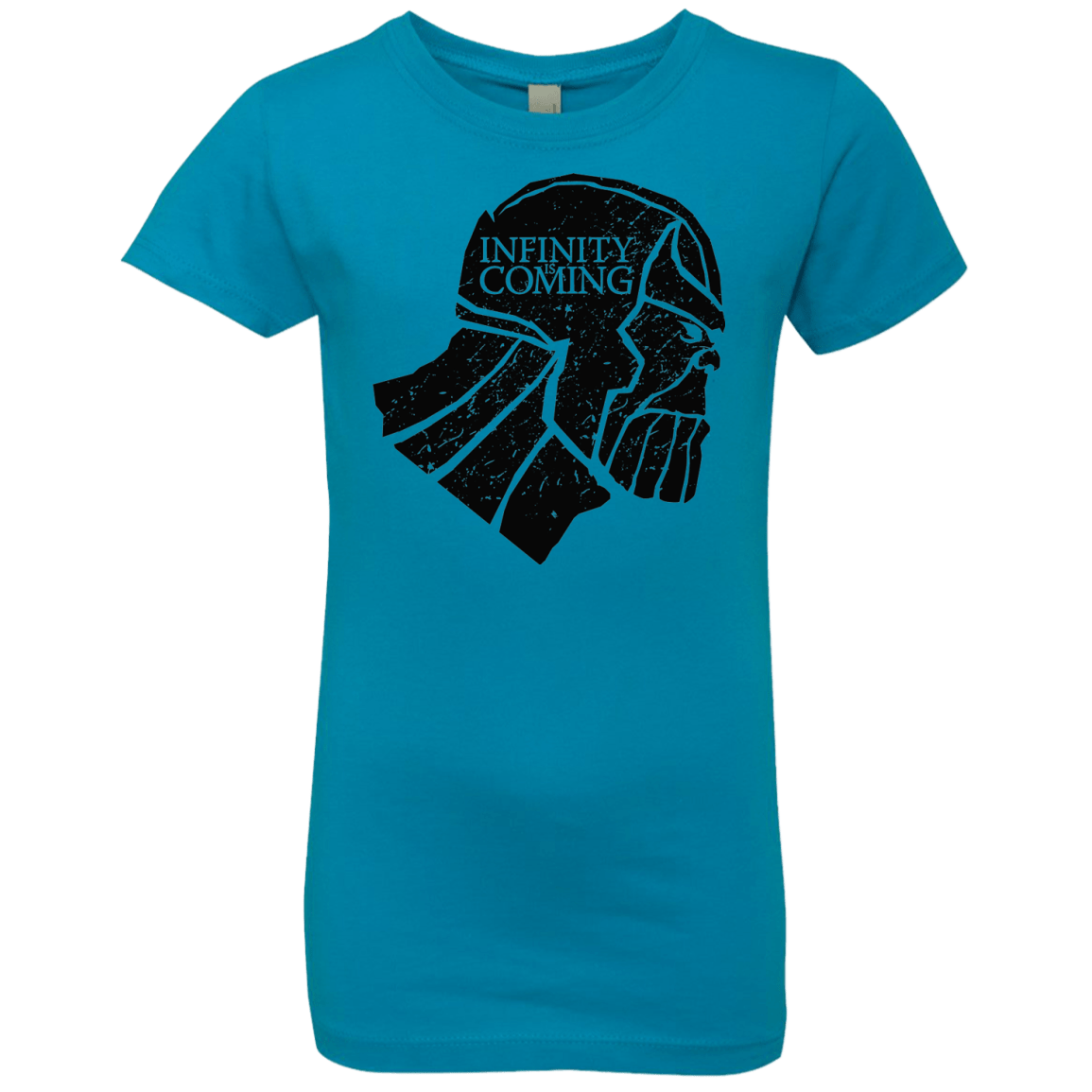 T-Shirts Turquoise / YXS Infinity is coming Girls Premium T-Shirt