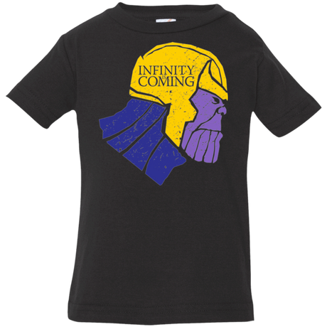 T-Shirts Black / 6 Months Infinity is Coming Infant Premium T-Shirt