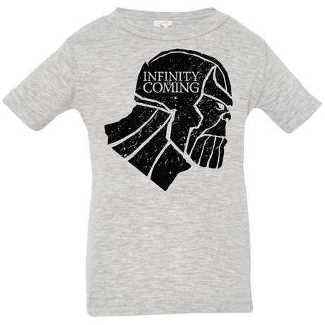 T-Shirts Heather Grey / 6 Months Infinity is coming Infant Premium T-Shirt