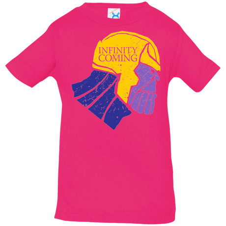 T-Shirts Hot Pink / 6 Months Infinity is Coming Infant Premium T-Shirt