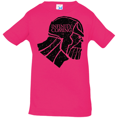 T-Shirts Hot Pink / 6 Months Infinity is coming Infant Premium T-Shirt
